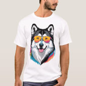Alaskan Malamute T-Shirt (Vorderseite)