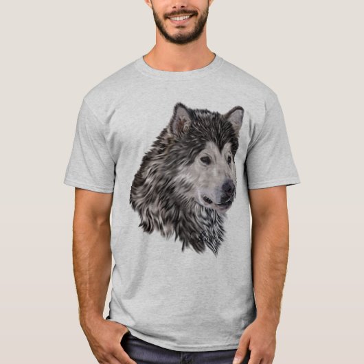 Alaskan Malamute T-Shirt (Vorderseite)