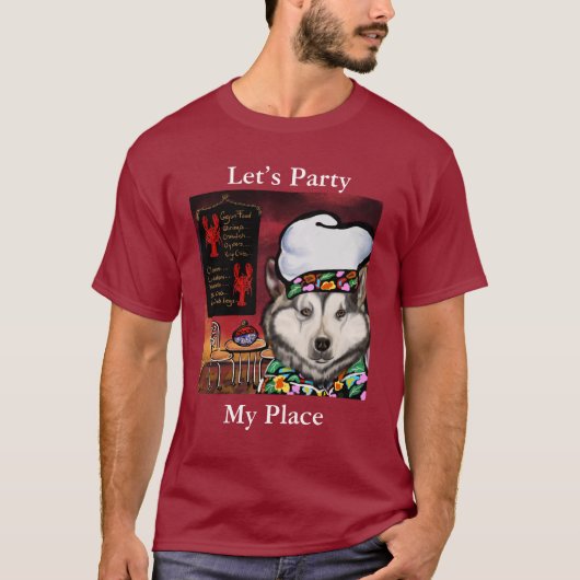 Alaskan Malamute T-Shirt (Vorderseite)