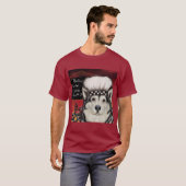Alaskan Malamute T-Shirt (Vorne ganz)
