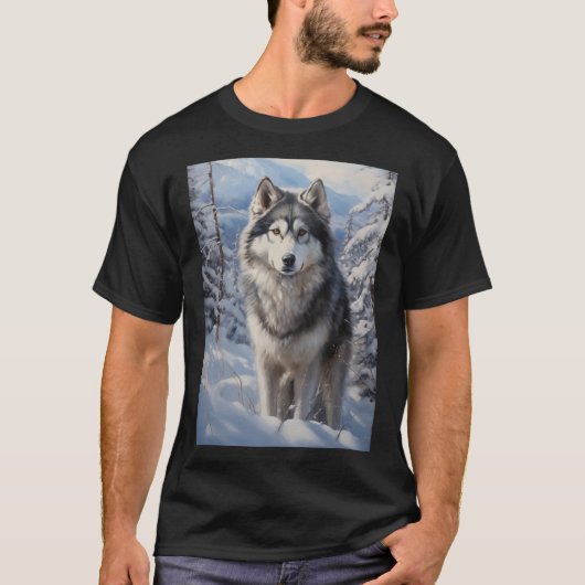 Alaskan Malamute T-Shirt (Vorderseite)