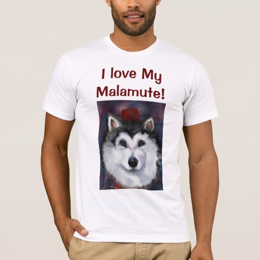 ALASKAN MALAMUTE T-Shirt (Vorderseite)