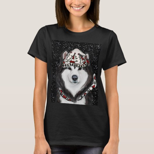 Alaskan Malamute T-Shirt (Vorderseite)