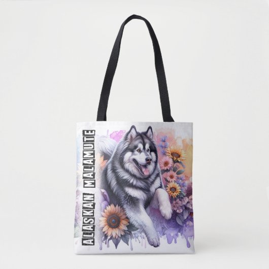 Alaskan Malamute Tasche (Vorderseite)