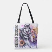 Alaskan Malamute Tasche (Rückseite)