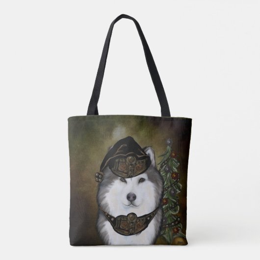 Alaskan Malamute Tasche (Rückseite)