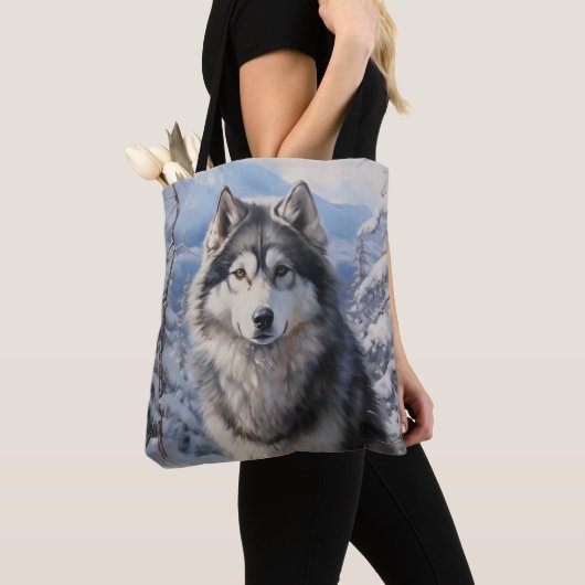 Alaskan Malamute Tasche (Von Nahem)