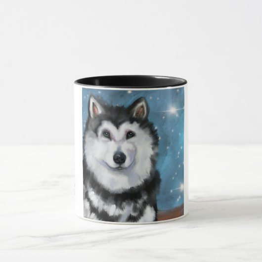 Alaskan Malamute Tasse (Zentrum)