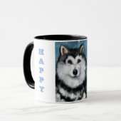 Alaskan Malamute Tasse (Vorderseite Links)