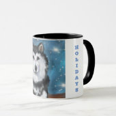 Alaskan Malamute Tasse (VorderseiteRechts)
