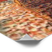 Alaskan Malamute - Terrace Cafe Poster (Ecke)