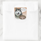 Alaskan Malamute Türkei - Aufkleber (Tasche)
