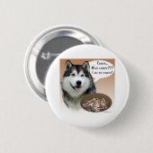 Alaskan Malamute Türkei - Button (Vorne & Hinten)