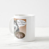 Alaskan Malamute Türkei Kaffeetasse (Vorderseite Links)