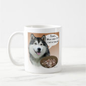 Alaskan Malamute Türkei Kaffeetasse (Links)