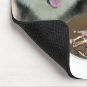 Alaskan Malamute Türkei Mousepad (Ecke)