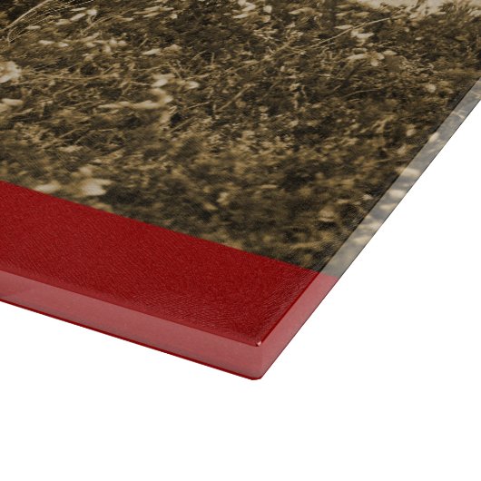 Alaskan Malamute Valentine's Day Cutting Board Schneidebrett (Ecke)