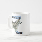 Alaskan Malamute Vater 4 Kaffeetasse (Vorderseite Links)