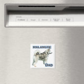 Alaskan Malamute Vater 4 - Magnet (In Situ (Geschirrspüler))