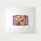 Alaskan Malamute Wandteppich (Vorderseite (Horizontal))