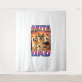 Alaskan Malamute Wandteppich (Vorderseite)