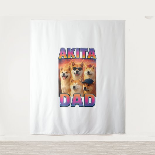 Alaskan Malamute Wandteppich (Vorderseite)