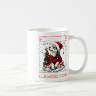 Alaskan Malamute Weihnachtsbaumdekorationen Dog Lo Kaffeetasse