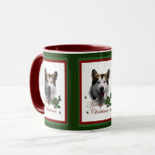 Alaskan Malamute Weihnachtsgeschenke Tasse (Vorderseite Links)