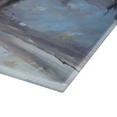 Alaskan Malamute Weihnachtssaison Schneidebrett (Ecke)