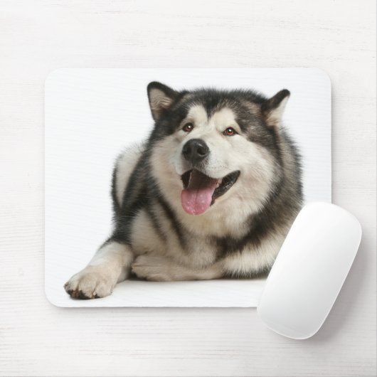 Alaskan Malamute Welpe Hund Mousepad (Mit Mouse)