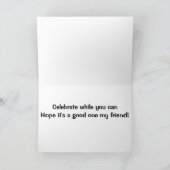 "ALASKAN MALAMUTES 40. BIRTHTAGES WISHES" KARTE (Innenseite)