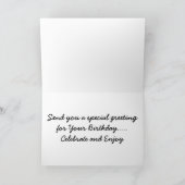 "ALASKAN MALAMUTES BIRTHTAY WISHHHES" KARTE (Innenseite)