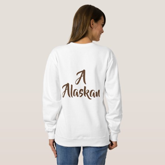Alaskan Monogram Sweatshirt (Schwarz voll)