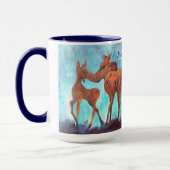 Alaskan Moose Amore' Tasse (Links)