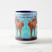 Alaskan Moose Amore' Tasse (Zentrum)