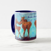 Alaskan Moose Amore' Tasse (Vorderseite Links)