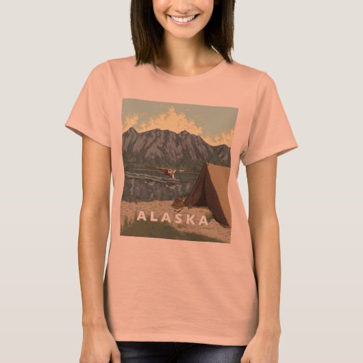 Alaskan Mountain Adventure T-Shirt (Vorderseite)