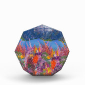 Alaskan Mountain Florals Fotoblock (Vorderseite)