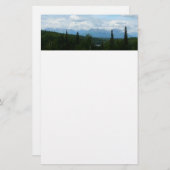 Alaskan Mountain Range Panorama Fotografie Briefpapier (Vorne/Hinten)