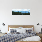 Alaskan Mountain Range Panorama Fotografie Leinwanddruck (Insitu (Schlafzimmer))