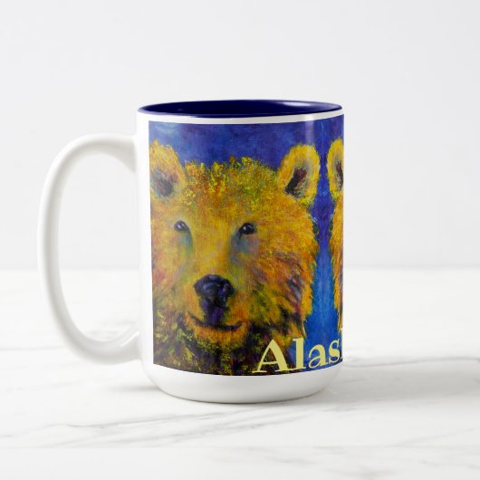 Alaskan PeekaBear 15oz Tasse (Links)