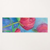 Alaskan Peonies Yoga Mat Yogamatte (Vorderseite (Horizontal))