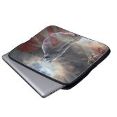 Alaskan Polar Bear Laptopschutzhülle (Vorne Knopf)