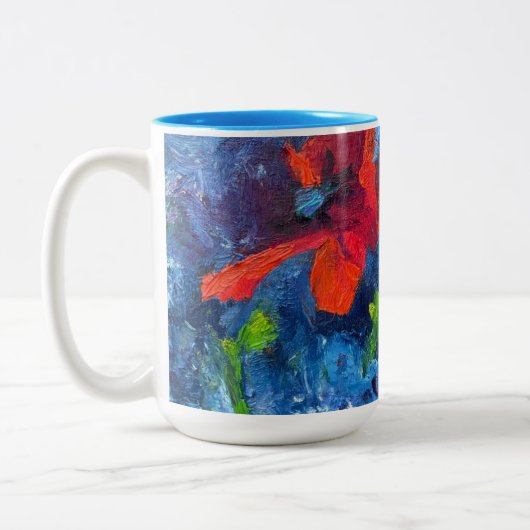 Alaskan Poppies Kaffee Tasse (Links)