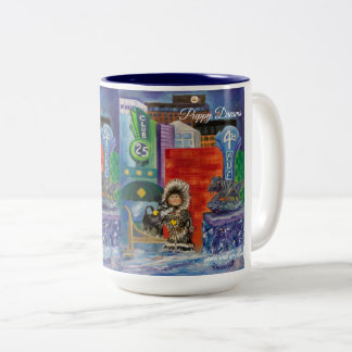 Alaskan Puppy Dreams im Hotel Captain Cook Tasse