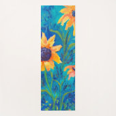 Alaskan Sunflowers Yogamatte (Vorderseite)