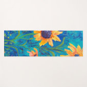 Alaskan Sunflowers Yogamatte (Vorderseite (Horizontal))