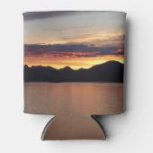 Alaskan Sunset I Beautiful Alaska Fotografie Dosenkühler (Vorderseite)