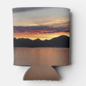 Alaskan Sunset I Beautiful Alaska Fotografie Dosenkühler (Rückseite)