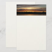 Alaskan Sunset II Schöne Alaska Fotografie Briefpapier (Vorne/Hinten)